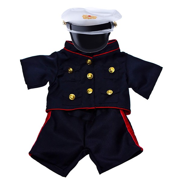 Marines Outfit Teddy Bear Clothes Fit 14" - 18" Build-A-Bear,