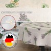 Fabric Tablecloth Washable Table Linen Tablecloth Cotton Polyester Lavender Beige