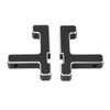 2Pcs Trunk Grocery Bag Hook T Shaped Aluminum Alloy Trunk