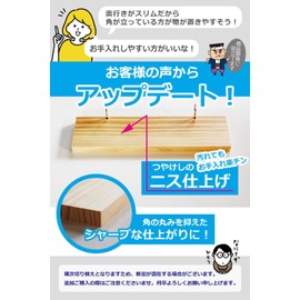 MKE Market, Perforated Board, Shelf, Mini Shelf, Storage, Pegboard, Display Stand, Punching Board (Width 11.8 inches (30 cm)