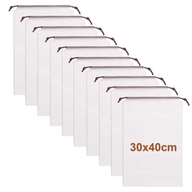 Shoe Bag with Drawstring Travel Shoe Bags Shoe Bag PE, White, shoe bag