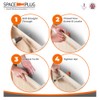 Space-Plug Adjustable Spacer Fixings (Regular Size for 30-50mm Gaps), 100