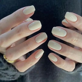 XUZOO Nail Tip, Cute, Stylish, Popular, Simple, Bride, Nail Tip, Three-Dimensional, False Nails, Wedding, False Nails, Crystal, Pearl, Butterfly, Flower, Ribbon, 3D Nail Tip, Short and Long, Nail Tip