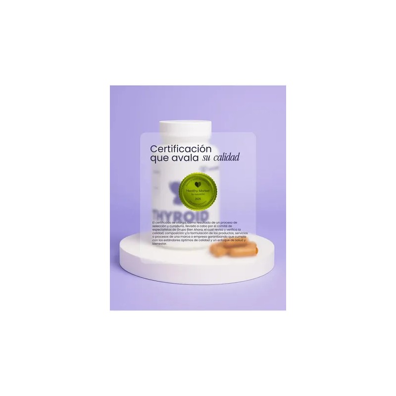 Suplemento Para Tiroides Avanzado Zinc 60 Capsulas Sabor Na