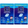 Clear Care Cleaning & Disinfection Solution-12 oz, 2 pack