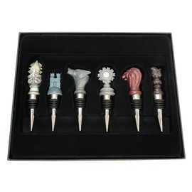 Factory Entertainment Game of Thrones - House Sigil Wine Stoppers (Set of 6)