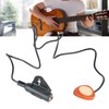 Piezoelectric Pickup with Heart Shape Pick Contact Microphone Transducer for