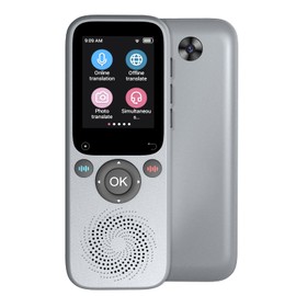 Language Translator Device No WiFi Needed, Two-Way Instant Translator Device,138 Languages Translator,chatgpt/Online/Offline/AI/Photo Translation Device,Suitable for Business Travel Learning