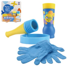 Uncle Bubble Game UB120_IBB Bouncing Bubble Game Bouncing Bubbles & Gloves & Special Bubble Liquid, For Camping, Outdoors, Exciting, Play Tools, Kids, Presents, Children, Outdoor Play, Garden Play,