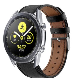 FitTurn Leather WatchBand Compatible with Garmin Forerunner 970/570 47mm/265/225/255 Music/745/935/945/945 LTE/955 solar/Vivoactive 4 45mm/Venu 3,2 45MM/Fenix ChronosSmart Watch for Genuine Leather Replacement 22MM Sport Wrist Strap Bracelet with Stainle