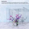 sourcing map Display Case Acrylic Box Transparent Dustproof Protection for
