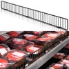 1 Pcs Retail Gondola Shelf Front Wire Fence Guard, Black,