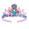 8th Birthday Crown for Girls, Headband Tiara Decoration for Girls