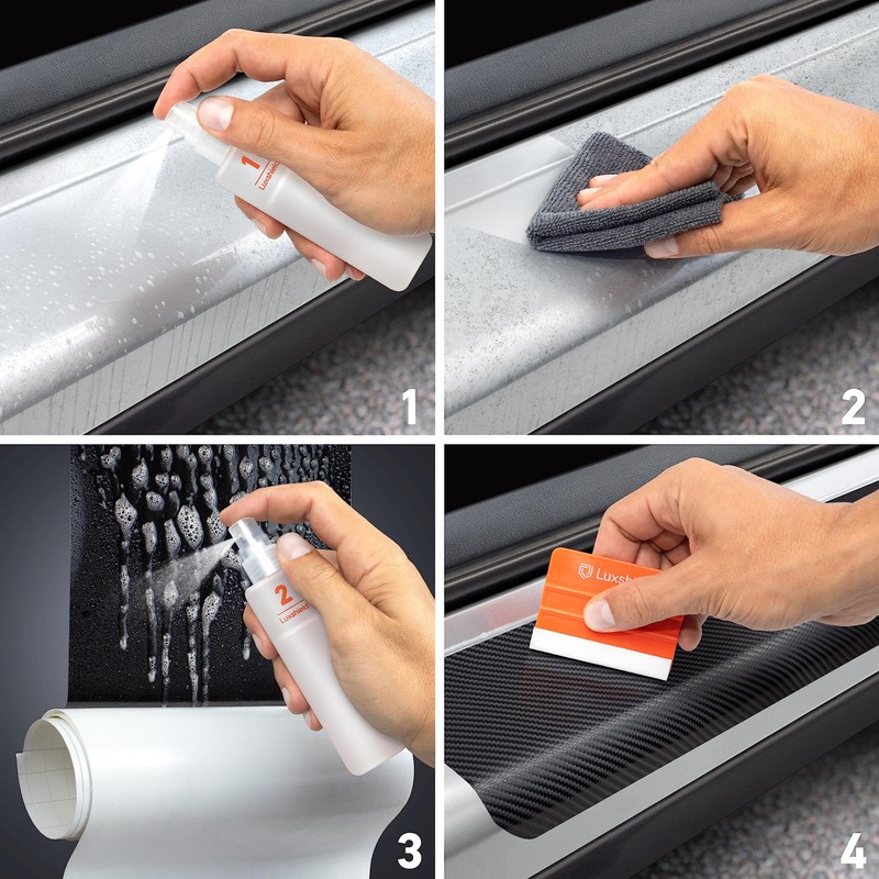 Luxshield Car Door Sill Protectors for VW Tiguan 3 (III)