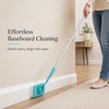 Baseboard Cleaner Mop for Easy Dusting – Long Handle 360°