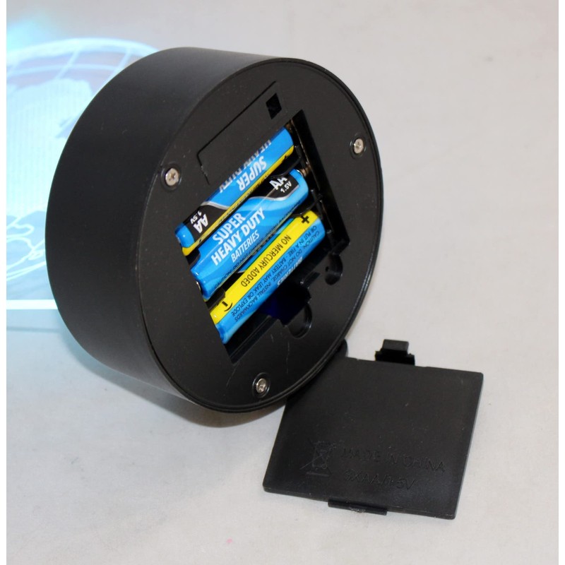 Dependable Industries 3D World Globe LED Light 7 Color Changing