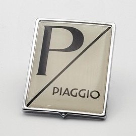 Cascade Emblem Compatible with Vespa and Piaggio 3D Sticker Gel GT GTS GTV LX LXV S 946 Scooter Logo VE-0153