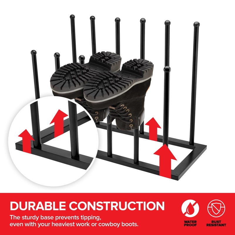 Stock Your Home Boot Rack, Boot Storage, Boot Organizer, Boot