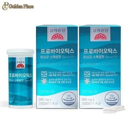 Korea Eundan Probiotics Lactobacillus Special Fit 30 Capsules (2) 10 Billion Lactobacillus G (27760829) / 고려은단 프로바이오틱스 유산균 스페셜핏 30캡슐 2개 100억 유산균 G (27760829)