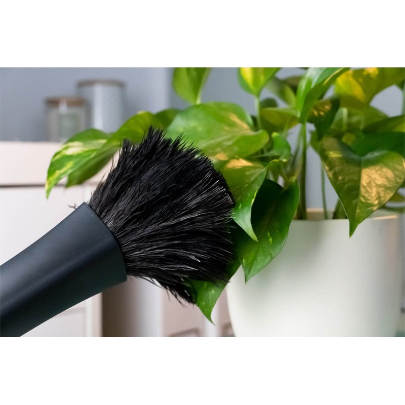 Maximex Retractable ostrich feather duster, allergy-friendly duster cleans even the