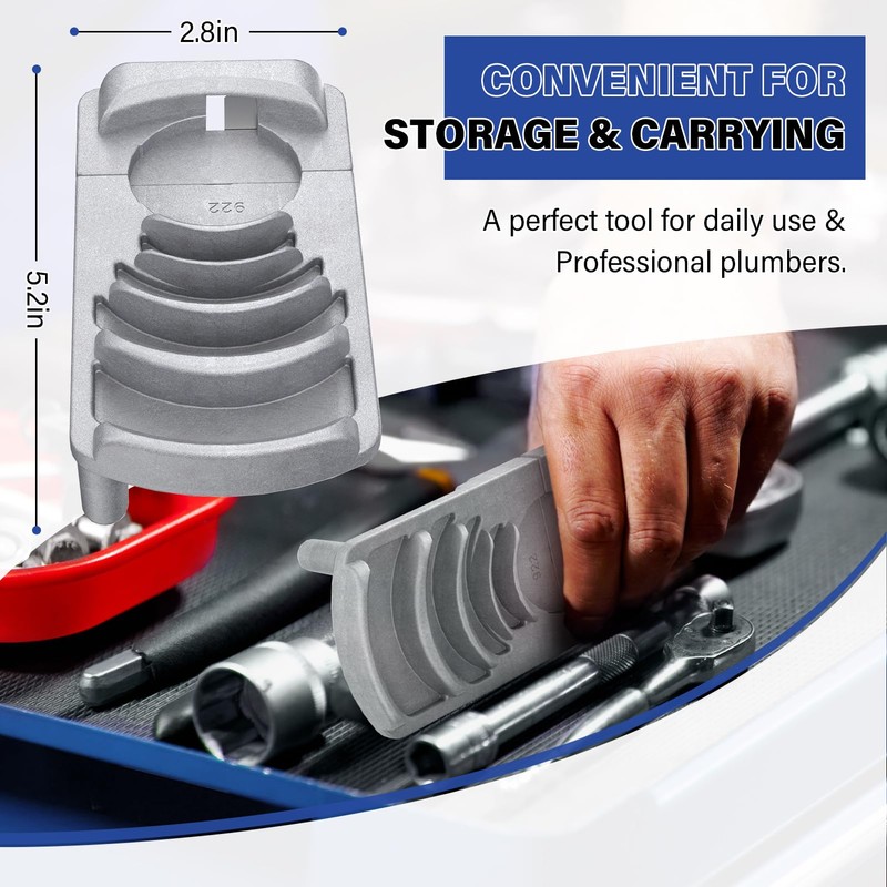 Deburring Tool for Plastic Pipe, Professional PVC Pipe Reamer Deburrs