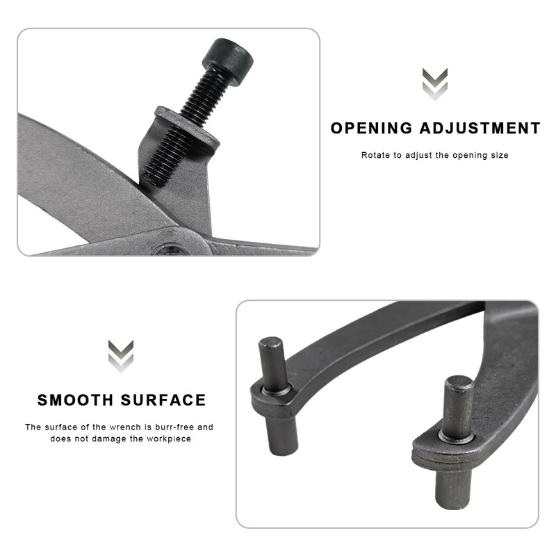NYTKL Adjustable Locking Spanner Wrench, Magneto Fly Wheel Clutch Hub