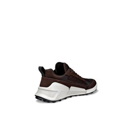 ECCO Men's Biom 2.1 Cross Mountain Waterproof Low Trail Running Shoe, Mocha/Mocha/Black, 11-11.5