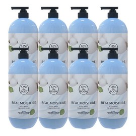 On the Body Real Moisture Body Wash Warm Cotton 900g 8 Packs / Body Cleanser / 온더바디 리얼 모이스처 바디워시 웜코튼 900g 8개 / 바디클렌저
