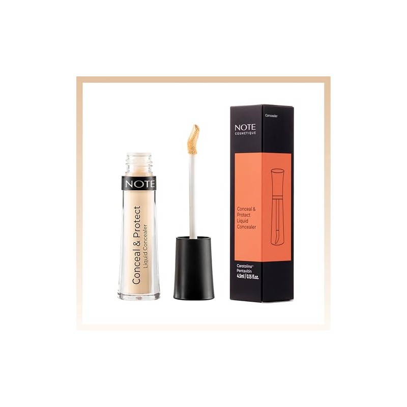 Conceal And Protect Liquid Concealer Light Sand Note Cosmetique For