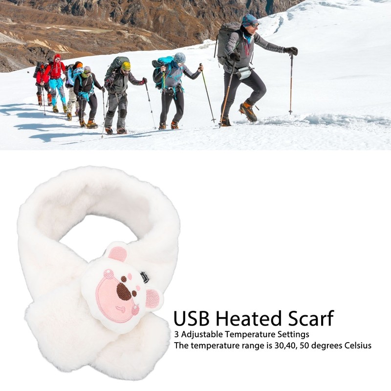 Neck Heating Pad 3 Heating Levels Neck Wrap USB Scarf