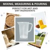Appletofu Plastic Graduated Measuring and Mixing Pitcher - 1000ml Plastic