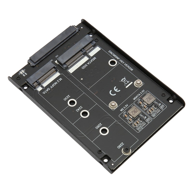 M.2 NGFF MSATA to SATA3 Adapter Card JBOD Mode 6Gbps