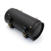 evomosa Motorcycle Fork Bag PU Leather Bicycle Handlebar Tool Bag