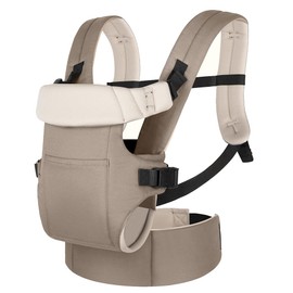 Baby Carrier for Newborns from Birth, Baby Carrier from Birth, Multiple Holding Positions, with Foldable Neck and Lumbar Decompression Design for Infants and Toddlers
