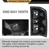 CNNELL Rear Tail Light Assembly Clear Euro Compatible With 2016-2019