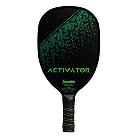 Franklin Sports Pickleball Paddle - Wooden Pickleball Racket - Activator - Green - USA Pickleball (USAPA) Approved