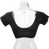 Underarm Sweat Vest Black Breathable Washable Quick Drying Armpit Sweat