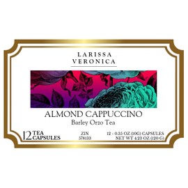 Almond Cappuccino Barley Orzo Tea (Single Serve K-Cup Pods) (12 pods, ZIN: 578133) - 3 Pack