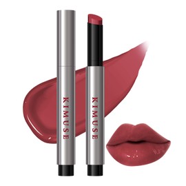KIMUSE Lip Plumper, Hydrating Click Tinted Lip Balm & Gloss, Solid Lipstick for Plumps & Moisturizes, Long-wearing All-in-one Lip Plumping, Gloss, Balm