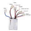Brushed DC Motor Speed Controller 24V 350W With Throttle Grip