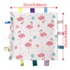 Baby Pink Comforter Blanket with Tag - Flamingo Animal Security