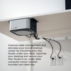 HumanCentric Under Desk Mount Compatible with Mac Studio Mount, Secure