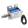 Hechen Solenoid Electromagnet, HS-0837ZP, DC12V, 15N, 10mm Stroke, Push Pull