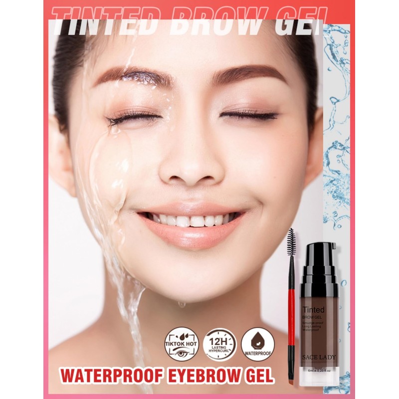 SACE LADY 3D Eyebrow Gel Long Lasting 24 Hours Waterproof