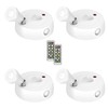 Olafus Spot Lights Indoor 4 Pack, Wireless Spotlight Battery Operated,