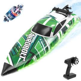 VOLANTEXRC Brushless RC Boats for Adults, 35+MPH Fast Remote Control Boat for Lakes, Full Proportional Boat High Speed RC Boat for Adults (79706)