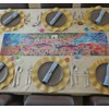 Jerusalem ArtTrivet Heat-Resistant Table Runner and Trivet - Fabric top