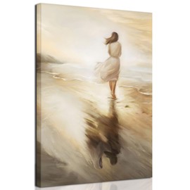 Riveda The Lord Shall Stand with Thee Wall Art Christian Inspirational Canvas Art Prints Boho Christian Gift for Women Picture for Livingroom Bedroom Bathroom Decor(24"*36")