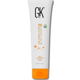 GK HAIR Global Keratin pH+ Pre-Treatment Clarifying Shampoo (3.4 Fl Oz/100ml) For Preps Hair Deep Cleansing,Removes Impurities -With Aloe Vera, Vitamins & Natural Oils All Hair Types Men and Women