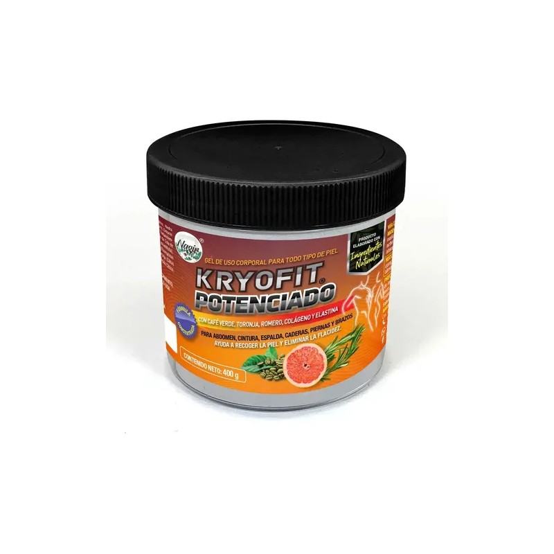 Kryofit Potenciado Gel Reductor De Abdomen Reafirmante Nagir Mentolada